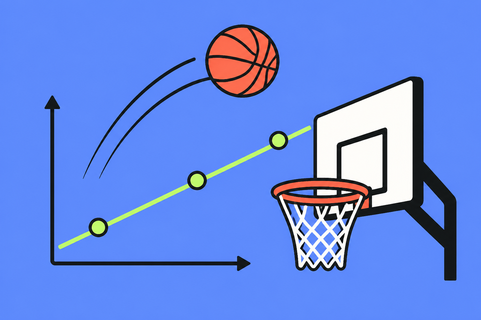A basketball