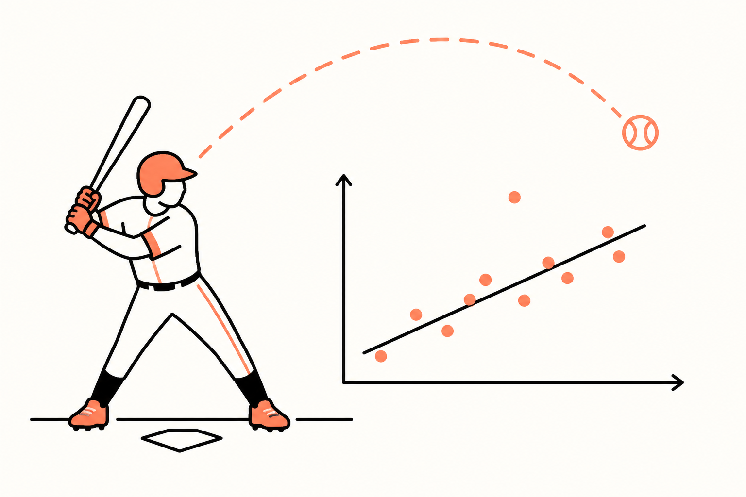 A batter hitting a home run over the fence